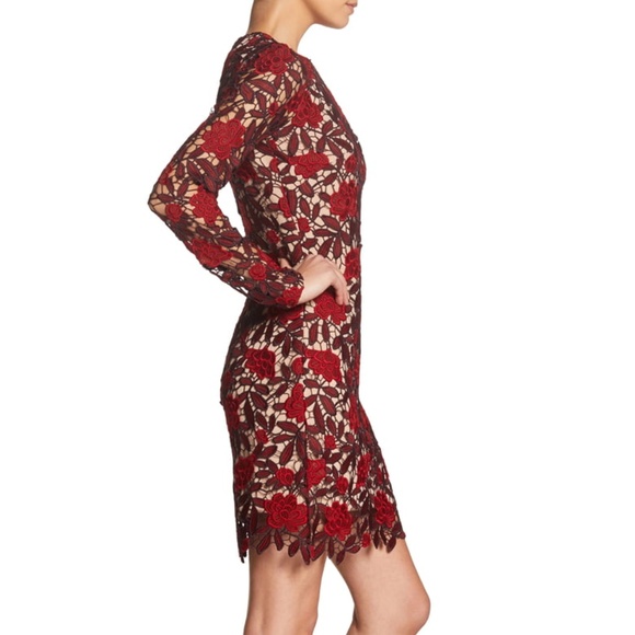 Dress the Population Jessica Lace Mini Dress - Picture 3 of 8